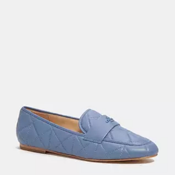 Coach Shoes - Coach Light Blue Heidi Loafer